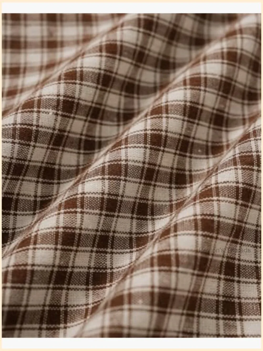 Sleeveless Button Up Plaid Midi A-Line Dress - Picture 6 of 7